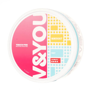 Mint &Boost Nicotine Pouches by V&YOU