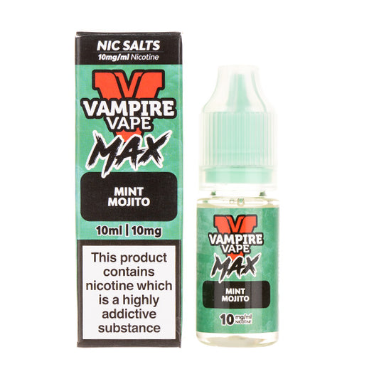 Mint Mojito Nic Salt E-Liquid by Vampire Vape Max - 10mg