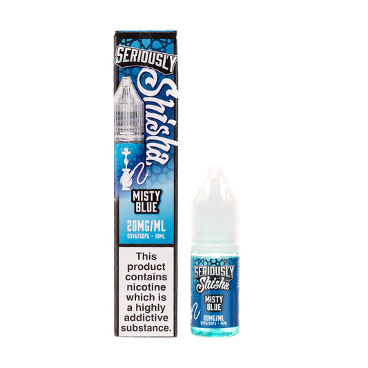 Misty Blue Nic Salt E-Liquid by Seriously Shisha
