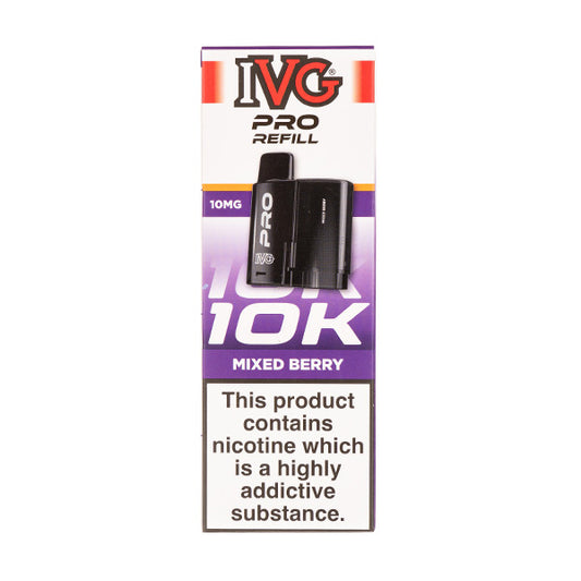 Mixed Berry Pro 12 Prefilled Pod + Refill by IVG