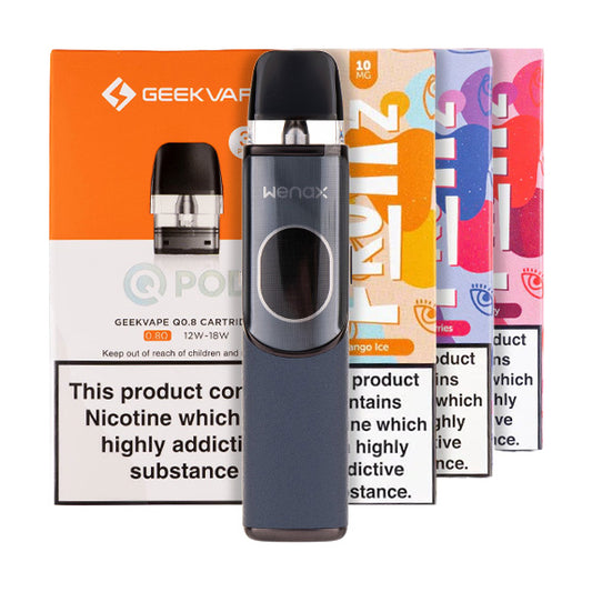 Geek Vape Wenax Q2 Pod Kit Bundle Monet Blue
