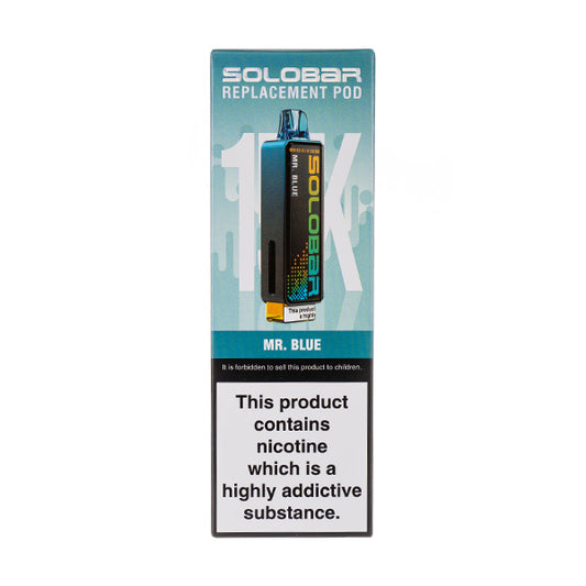 Mr Blue Boost 15K Prefilled Pod + Refill by Solobar