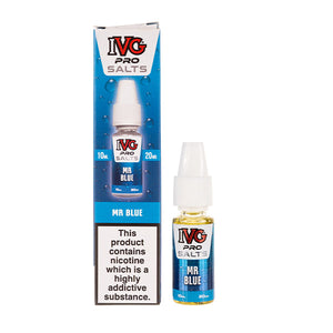 Mr Blue Nic Salt E-Liquid by IVG Pro Salts