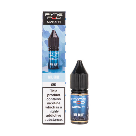 Mr Blue Nic Salt E-Liquid by Pyne Pod