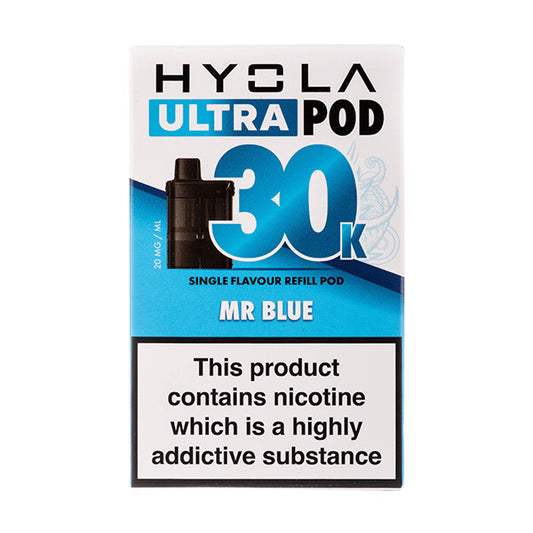 Mr Blue Ultra 30k Prefilled Pods by Hyola