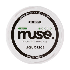 Liquorice Nicotine Pouches by Muse