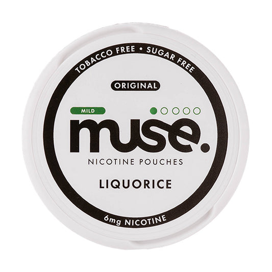 Liquorice Nicotine Pouches by Muse