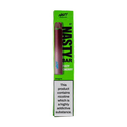 Nasty Juice Nasty Bar Disposable Vape in Fizzy Cherry flavour