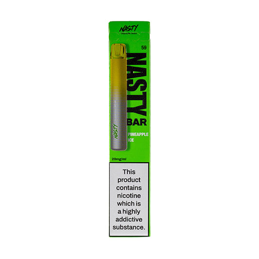 Nasty Juice Nasty Bar Disposable Vape in Pineapple Ice flavour