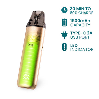 1500mAh Battery (50 Minutes Charging Time)
