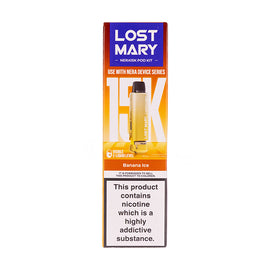 Banana Ice Nera 15k Prefilled Pod + Refill by Lost Mary