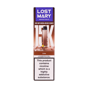 Cola Nera 15k Prefilled Pod + Refill by Lost Mary