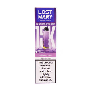 Summer Grape Nera 15k Prefilled Pod + Refill by Lost Mary