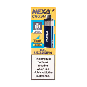 Nexay Crush 10K Prefilled Pod Kit - Blue Razz Lemonade
