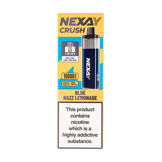 Nexay Crush 10K Prefilled Pod Kit - Blue Razz Lemonade