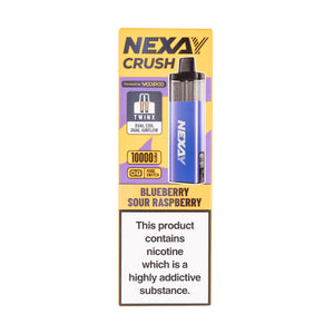 Nexay Crush 10K Prefilled Pod Kit - Blueberry Sour Raspberry