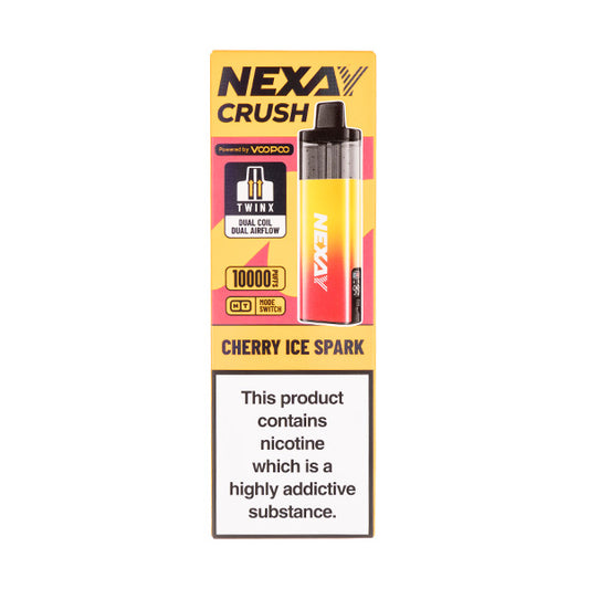 Nexay Crush 10K Prefilled Pod Kit - Cherry Ice Spark