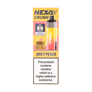 Nexay Crush 10K Prefilled Pod Kit - Juicy Peach