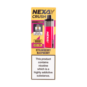 Nexay Crush 10K Prefilled Pod Kit - Strawberry Raspberry