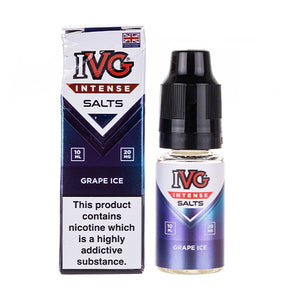 Grape Ice Nic Salt E-Liquid by IVG Intense Salts