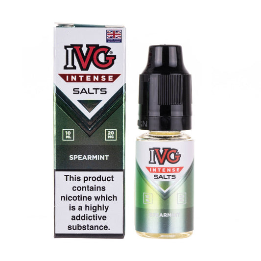 Spearmint Nic Salt E-Liquid by IVG Intense Salts
