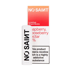 No Saint Starter Bundle Kit (2 Pods) - Raspberry Gooseberry Nectar