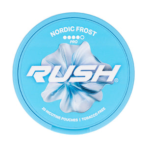 Nordic Frost Pro Nicotine Pouches by Rush