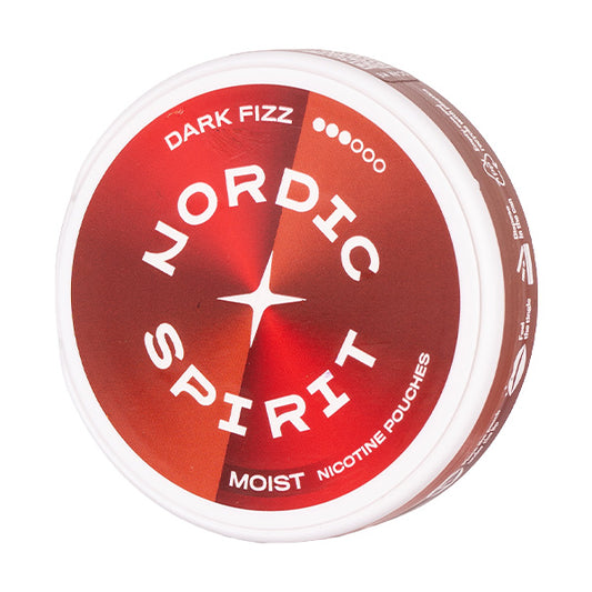 Dark Fizz Standard Nicotine Pouches by Nordic Spirit - 9mg