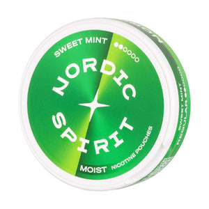 Sweet Mint Standard Nicotine Pouches by Nordic Spirit - 6mg
