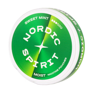 Sweet Mint Standard Nicotine Pouches by Nordic Spirit - 9mg