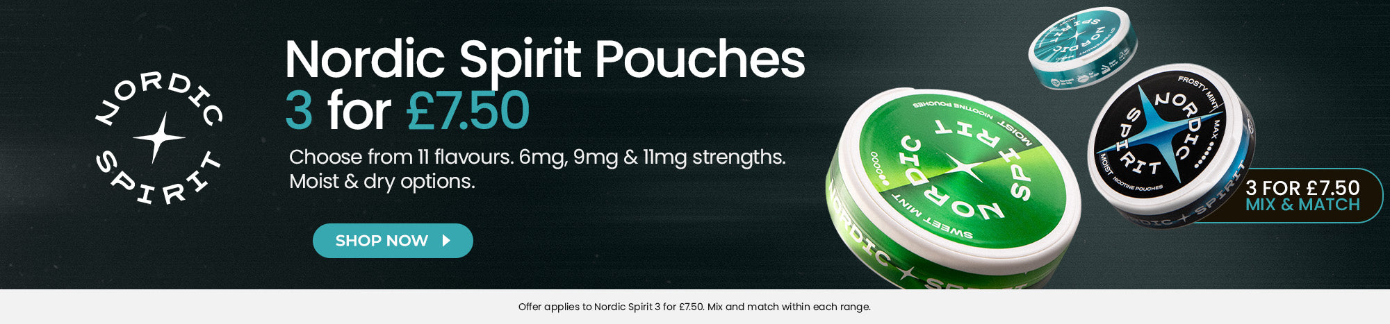 Shop Nordic Spirit 3 for £7.50