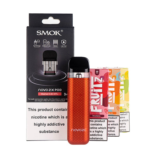 SMOK Novo 2C Pod Kit Bundle - Orange
