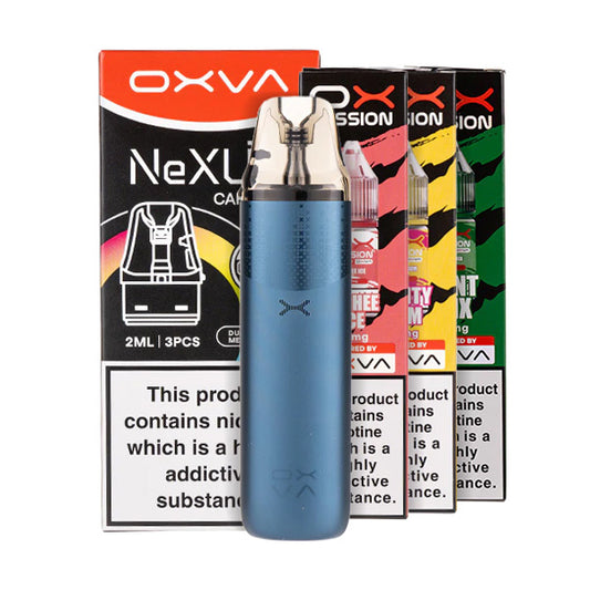 OXVA NeXlim 2 Mini Pod Kit Bundle - Navy Blue