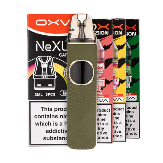 OXVA NeXlim 2 Pod Kit Bundle - Green Leather