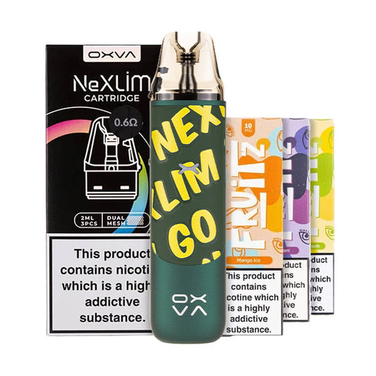 OXVA NeXlim Go Pod Kit Bundle - Graffiti Green