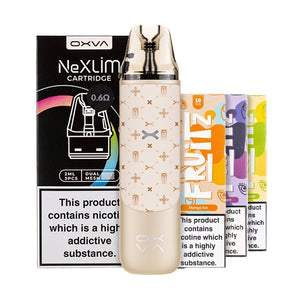 OXVA NeXlim Go Pod Kit Bundle - Luxe Beige