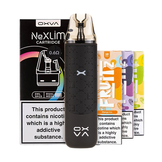 OXVA NeXlim Go Pod Kit Bundle - Luxe Black
