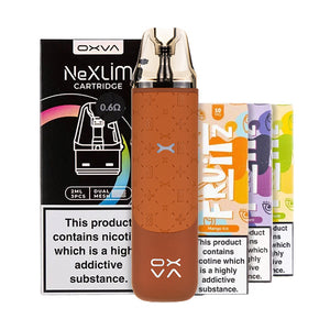 OXVA NeXlim Go Pod Kit Bundle - Luxe Brown