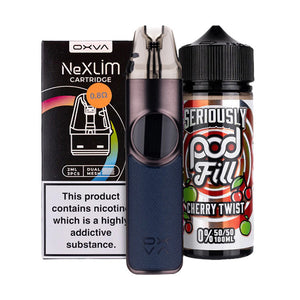 OXVA NeXlim Nicotine Free Bundle - Dark Blue