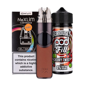OXVA NeXlim Nicotine Free Bundle - Dark Brown