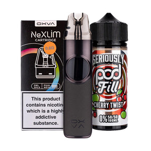 OXVA NeXlim Nicotine Free Bundle - Dark Grey