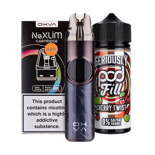 OXVA NeXlim Nicotine Free Bundle - Starry Blue