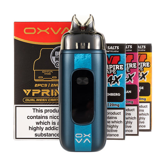OXVA VPrime 2 Pod Kit Bundle - Mirage Blue