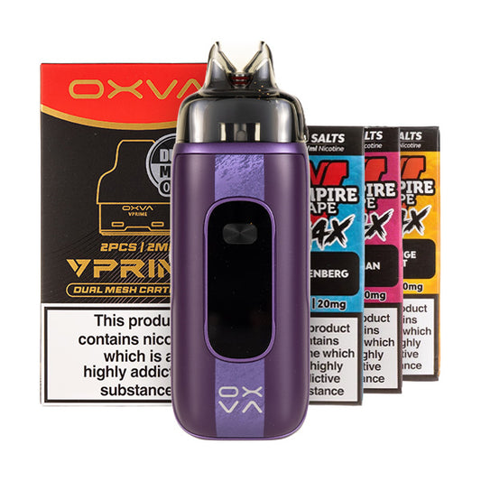 OXVA VPrime 2 Pod Kit Bundle - Mirage Purple