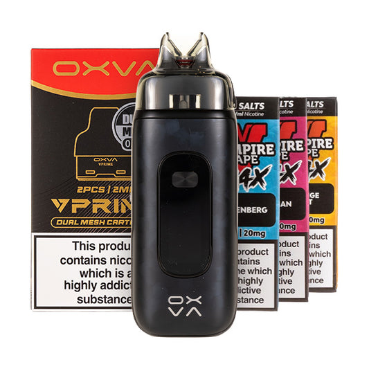 OXVA VPrime 2 Pod Kit Bundle - Shard Black