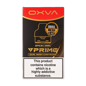 OXVA VPrime Replacement Pods - dual mesh 0.4ohms