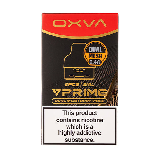 OXVA VPrime Replacement Pods - dual mesh 0.4ohms
