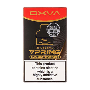 OXVA VPrime Replacement Pods- dual mesh 0.6ohms 