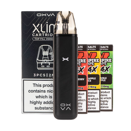 OXVA Xlim Go 2 Pod Kit Bundle - Black Shadow