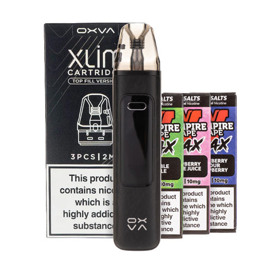OXVA Xlim Pro 3 Pod Kit Bundle - Ceramic Black